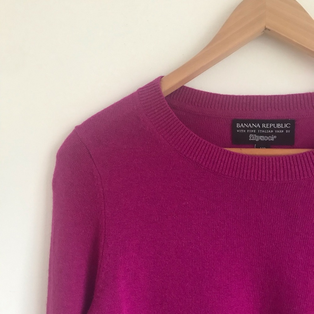 Banana Republic Fine Italian Yarn sweater